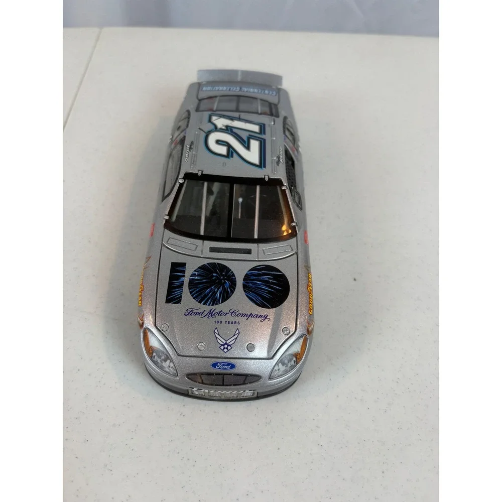 Ricky Rudd 21 Motorcraft Ford Taurus 100 Years Centennial 1:24 Diecast Silver